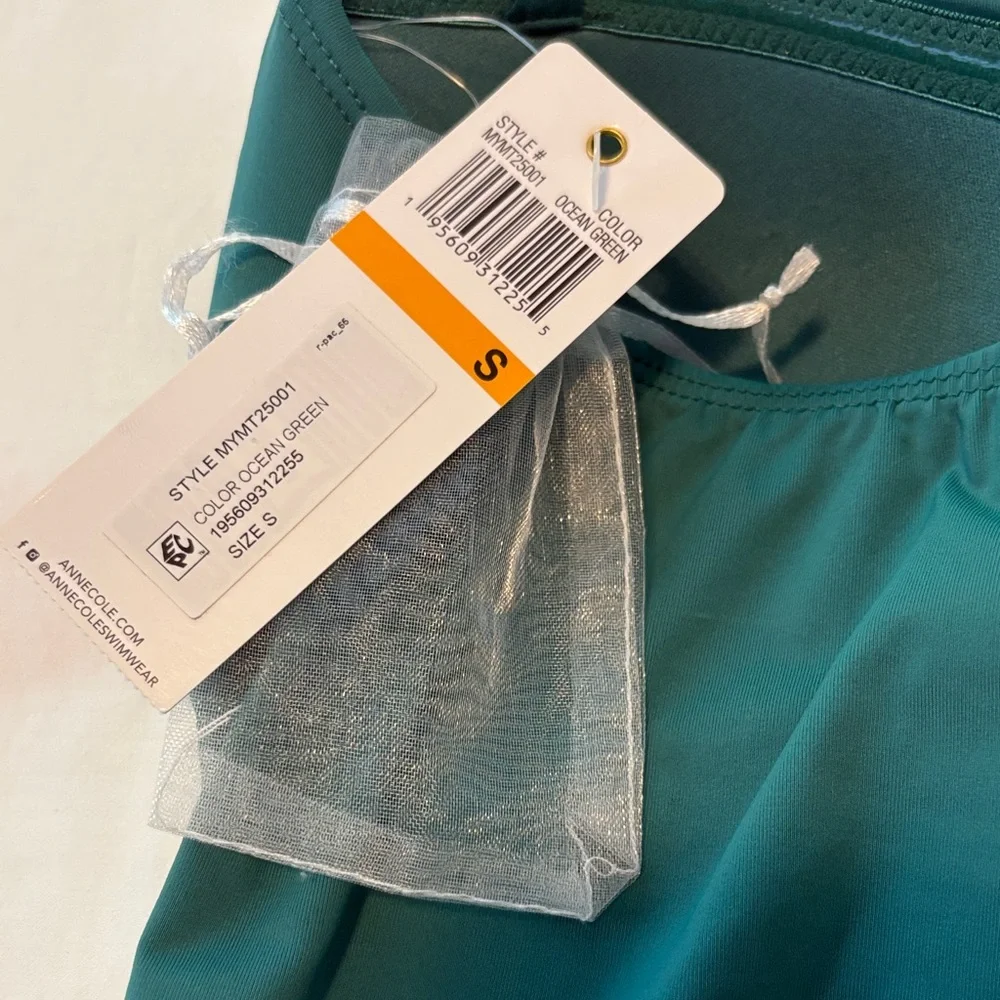 Anne Cole Twist Front Bandeaukini Swim Top